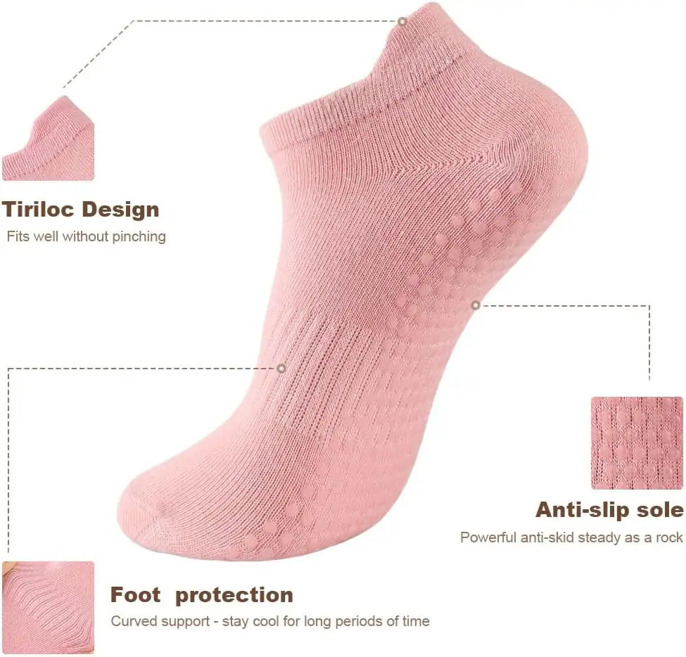 Non Slip Yoga Socks for Women for Pilates and Barre