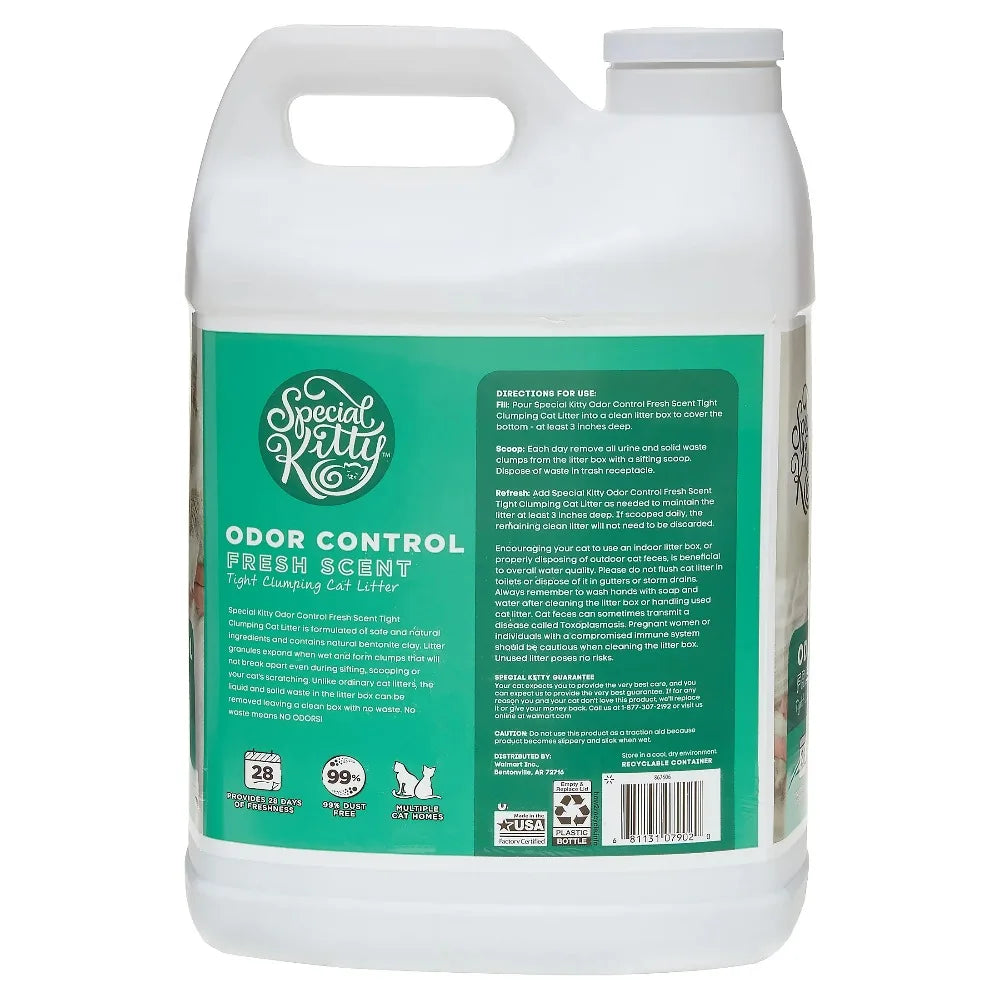 Special Kitty Clumping Cat Litter Fresh Scent Four Pack