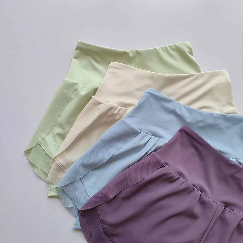 Women’s 2-In-1 Quick-Dry Mesh Shorts Running And Yoga