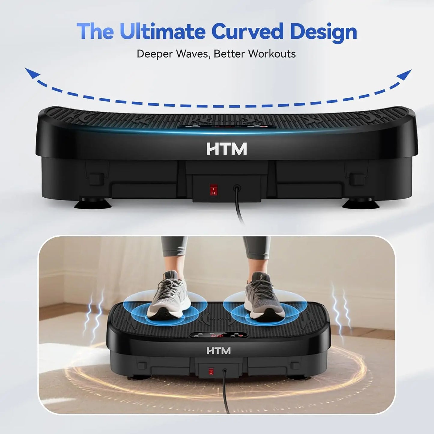 120 Speed Vibration Plate For Whole Body Workout At Home