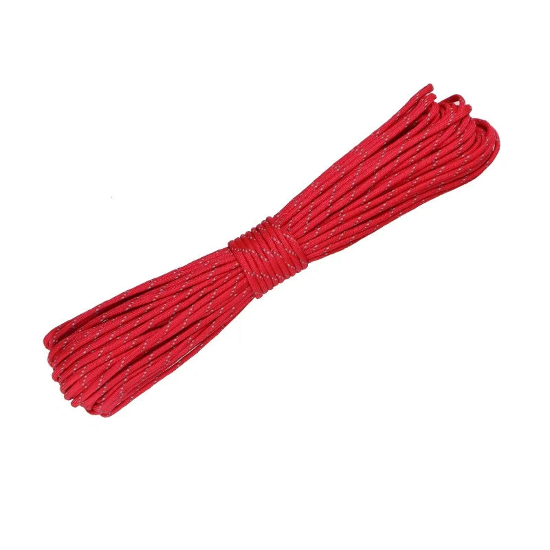 Noble Eagle Reflective Paracord 550 Military 7 Strand Rope Tactical Cord