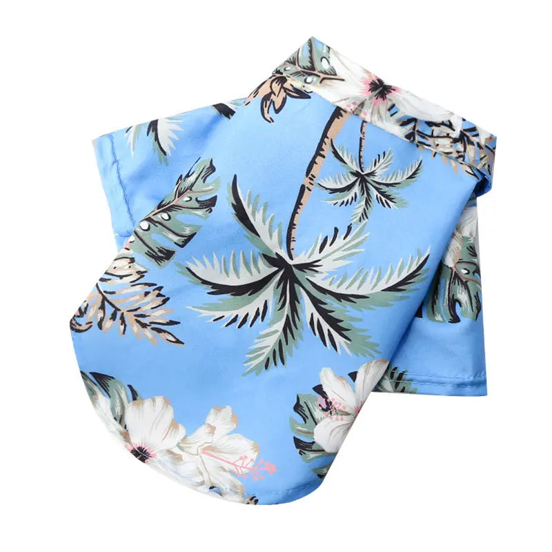Hawaiian Style Pet Shirt For Dogs And Cats Beach Ready
