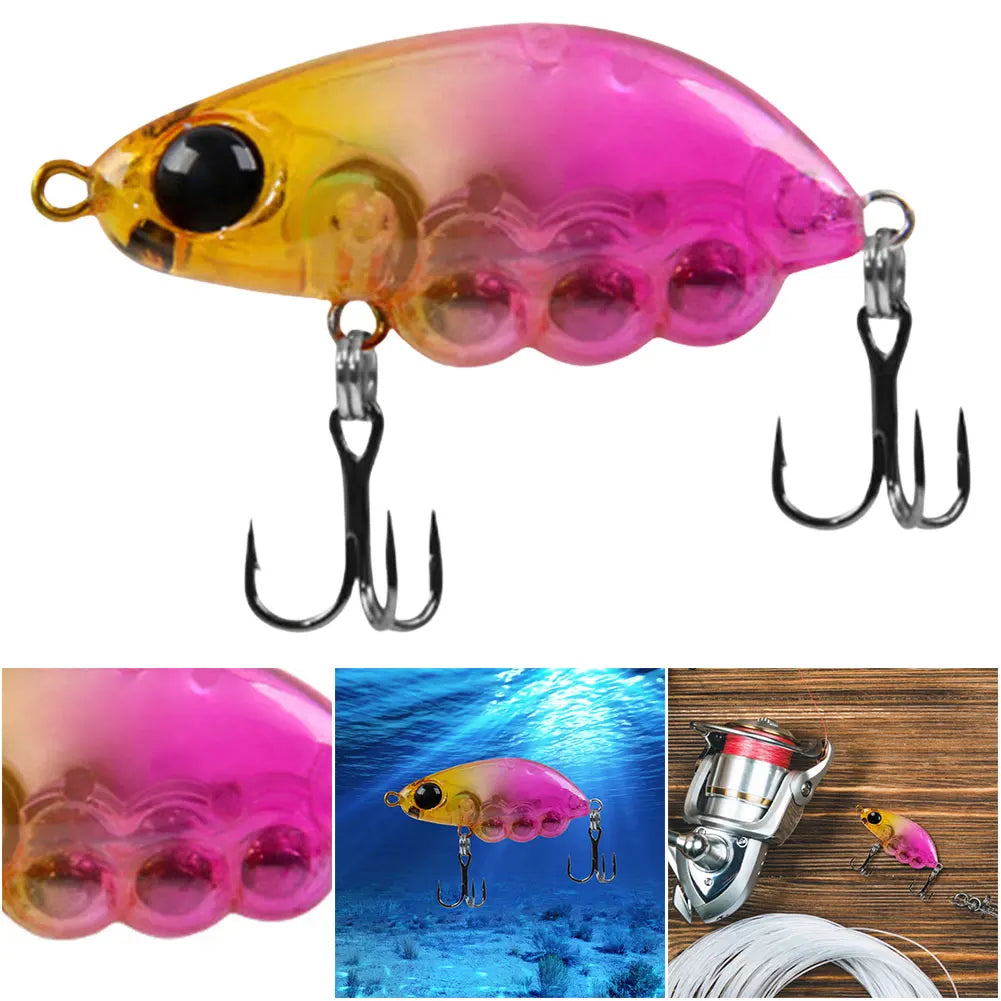 Sinking Minnow Lure With Steel Ball For Perch Trout Bass