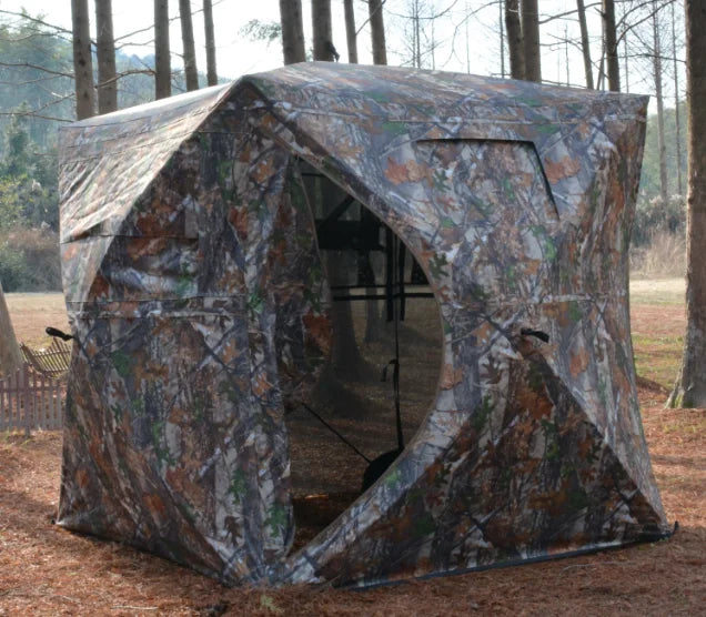 TWISTER.CK Outdoor Pop Up Ground Blind For Hunting With Windows