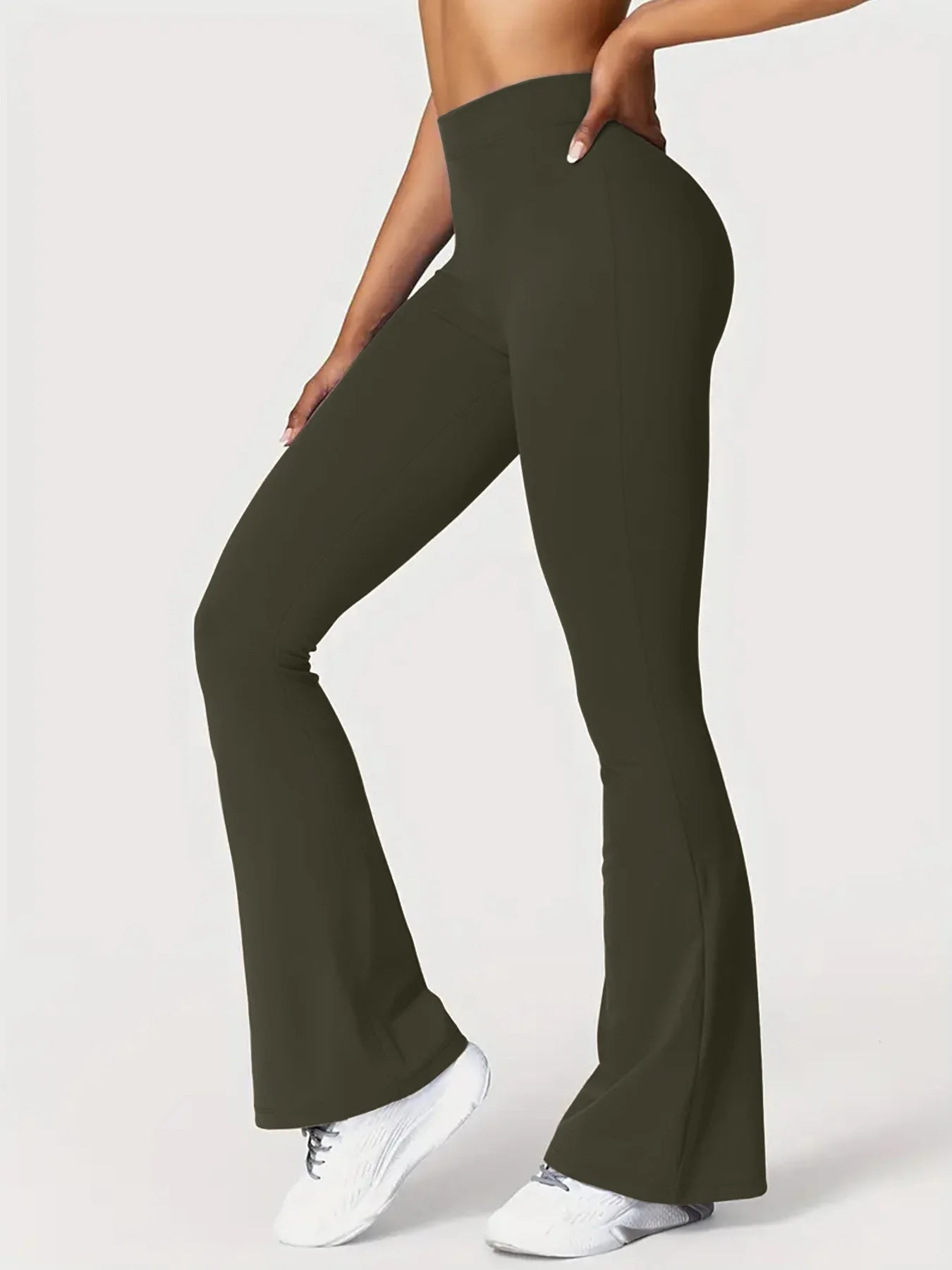 Women Yoga Leggings With V Waist Push Up Fitness Tights