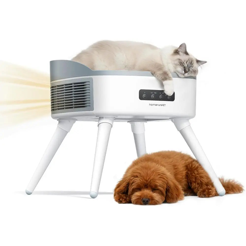 Pet-Sae 2-in-1 Space Heater With Cat Bed Energy Saving