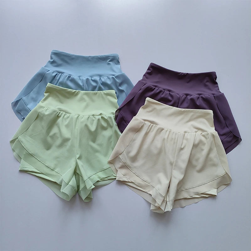 Women’s 2-In-1 Quick-Dry Mesh Shorts Running And Yoga