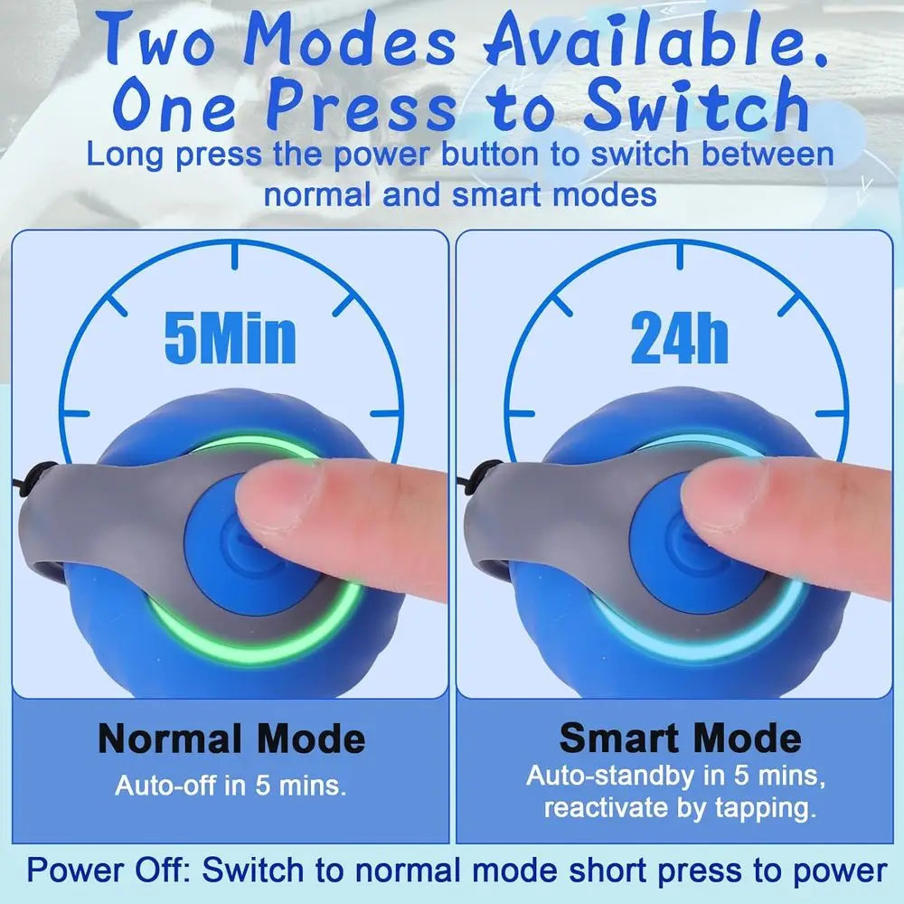 Interactive Cat Toy Ball With Automatic Rolling And Rechargeable Enrichment