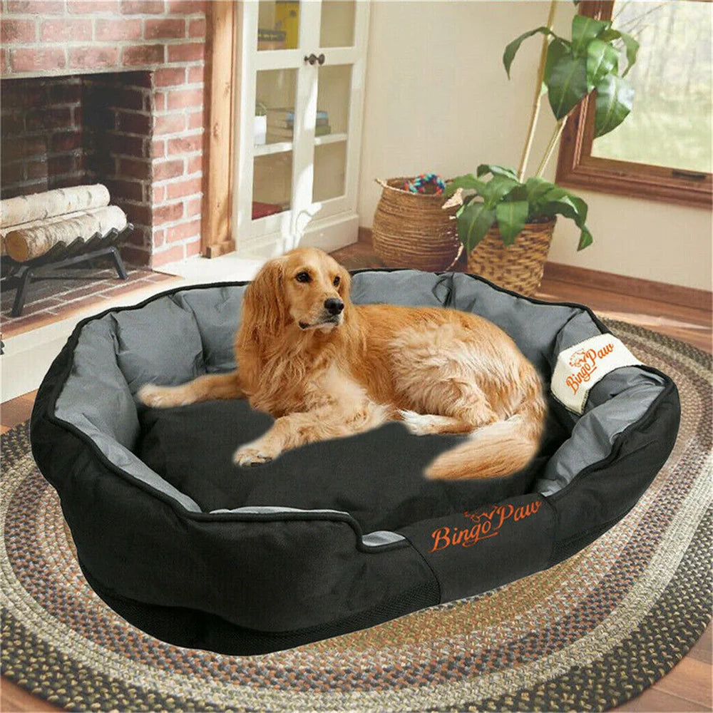 BORWART CN Orthopedic Waterproof Dog Bed Sofa Mat With Removable Cover