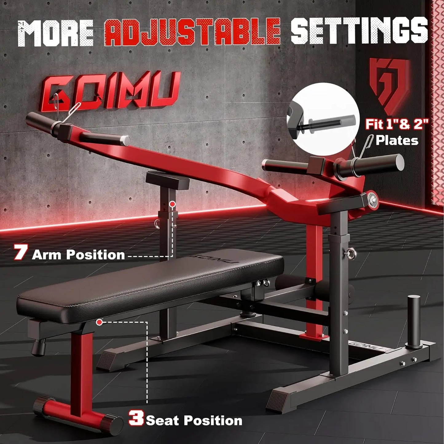 Z1-PRO Chest Press Machine With Independent Arms For Upper Body