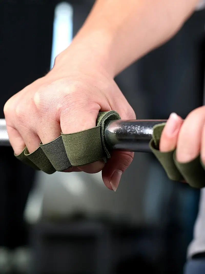 Leather Weightlifting Gloves With Palm Protection For Gym Workouts