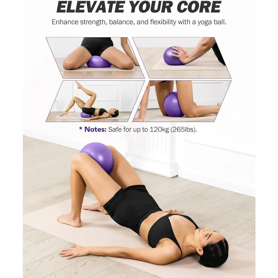 Upgraded Pilates Bar Kit With Resistance Bands Stainless Steel