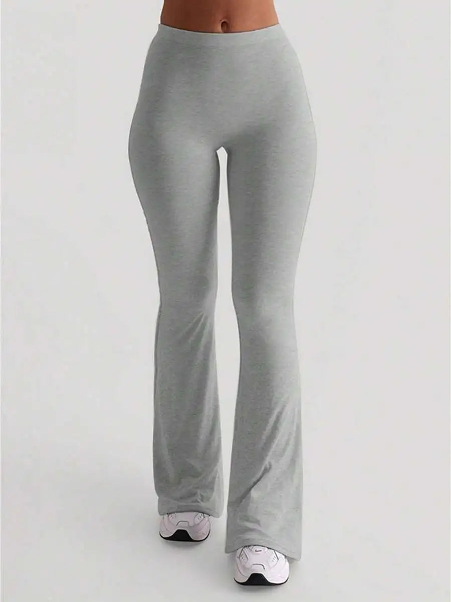 Women Flare Leggings High Waist Tummy Control Yoga Pants