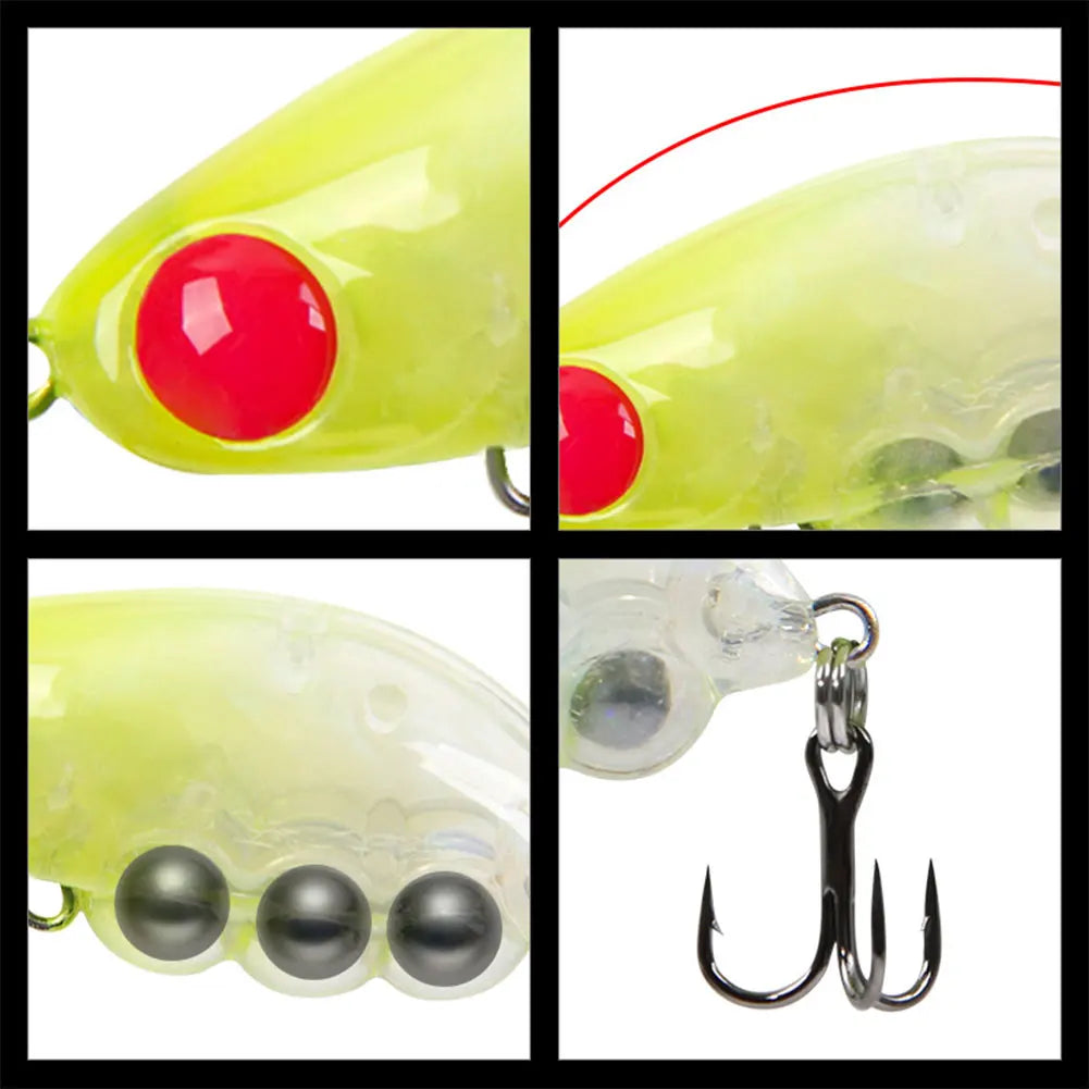 Sinking Minnow Lure With Steel Ball For Perch Trout Bass