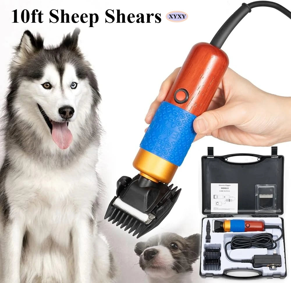 Pet Grooming Clipper For Cats And Dogs With Limit Combs