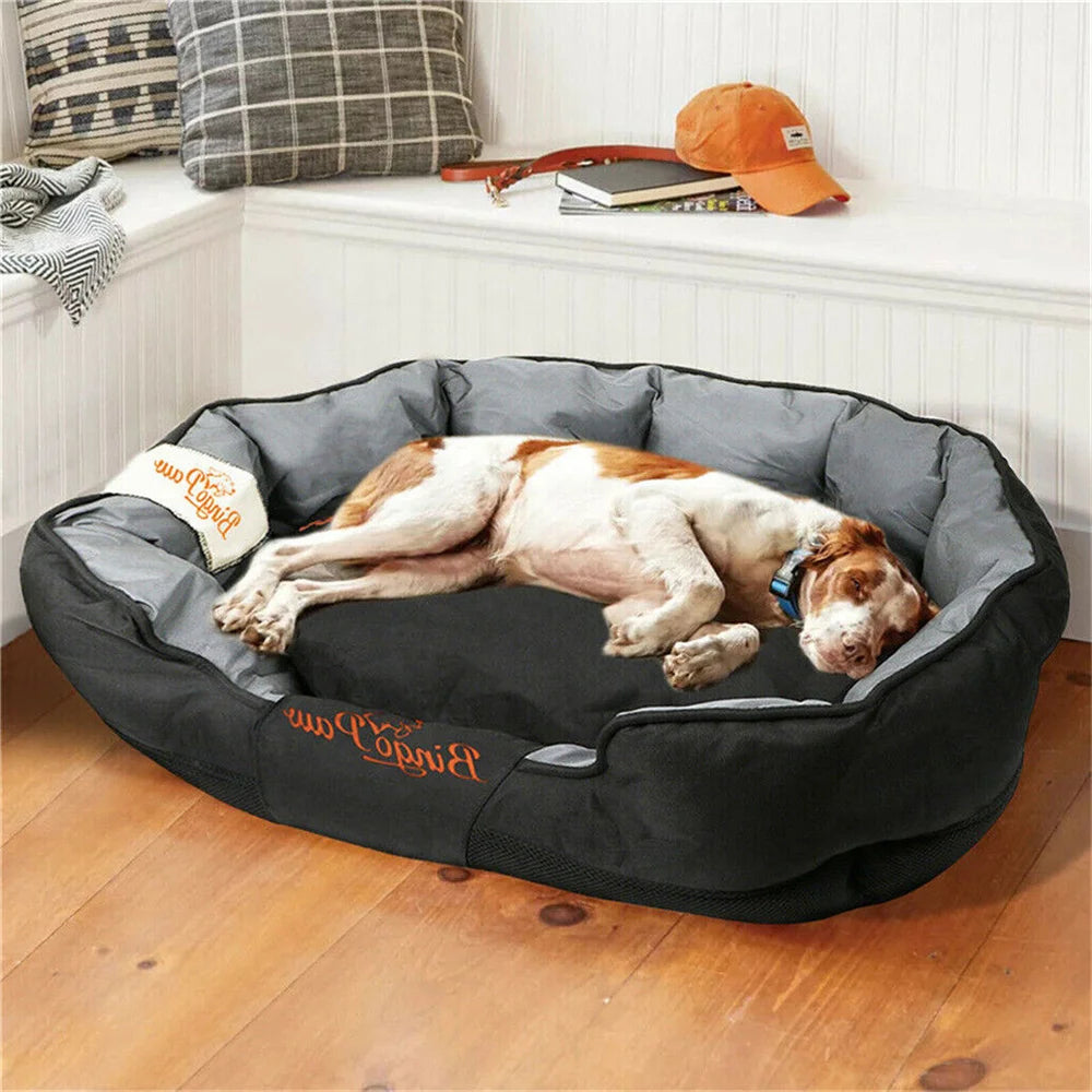 BORWART CN Orthopedic Waterproof Dog Bed Sofa Mat With Removable Cover