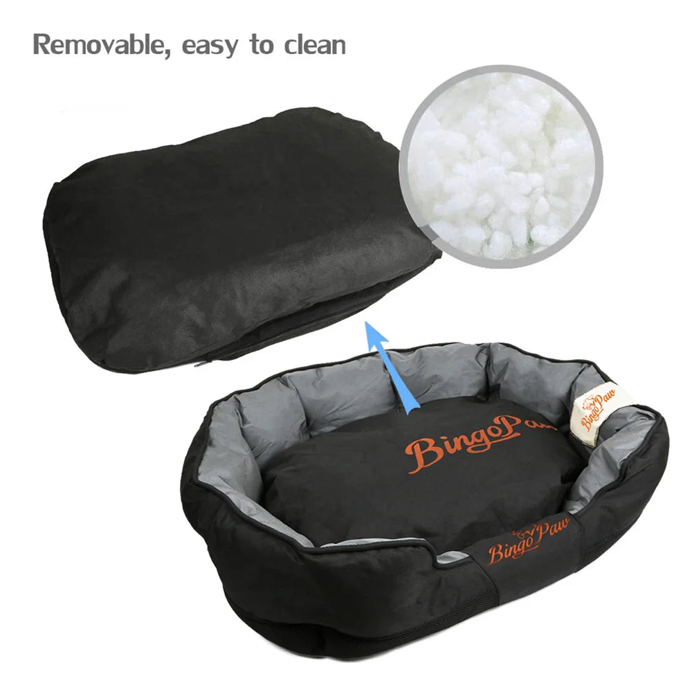 BORWART CN Orthopedic Waterproof Dog Bed Sofa Mat With Removable Cover