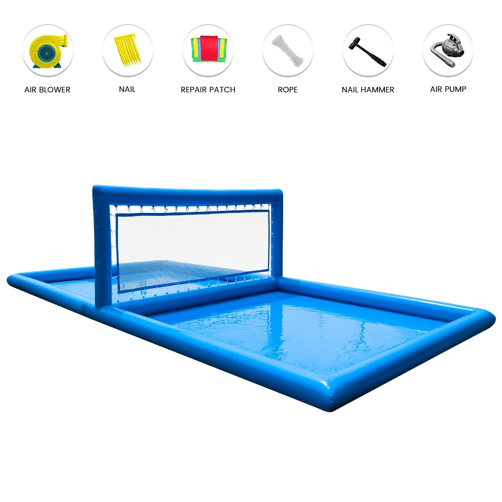 RTS Inflatable Outdoor Water Volleyball Court