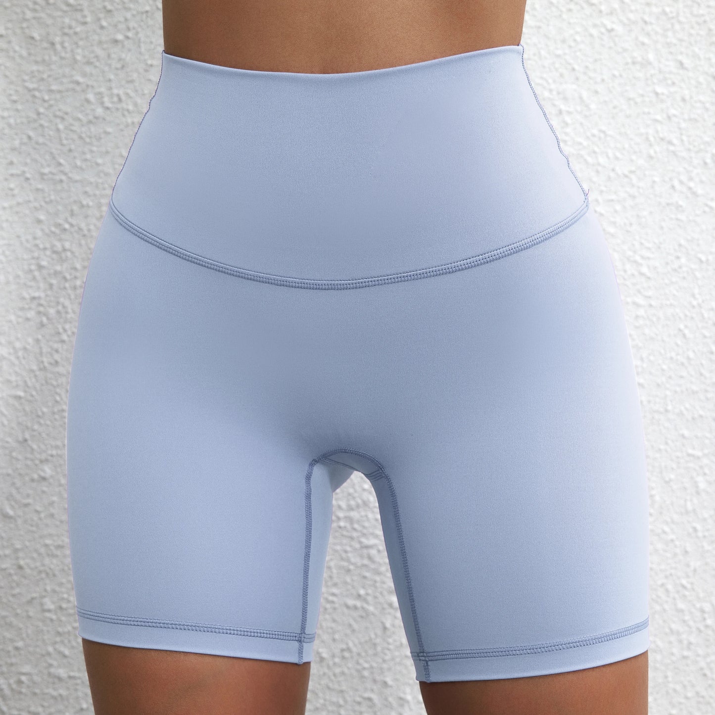 Women High Waist Yoga Shorts With Pocket For Fitness Training