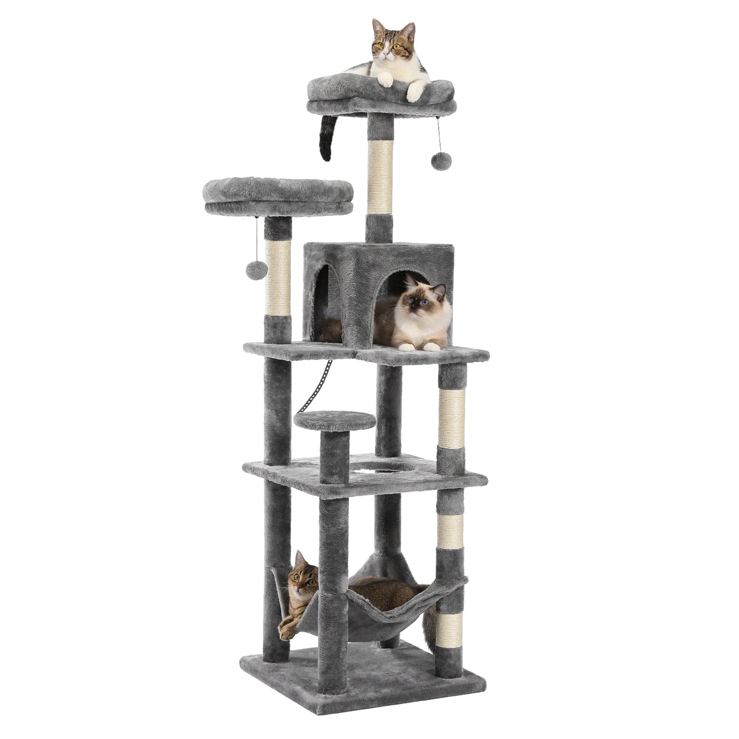 PAWZ Road Cat Tree Tower For Indoor Cats