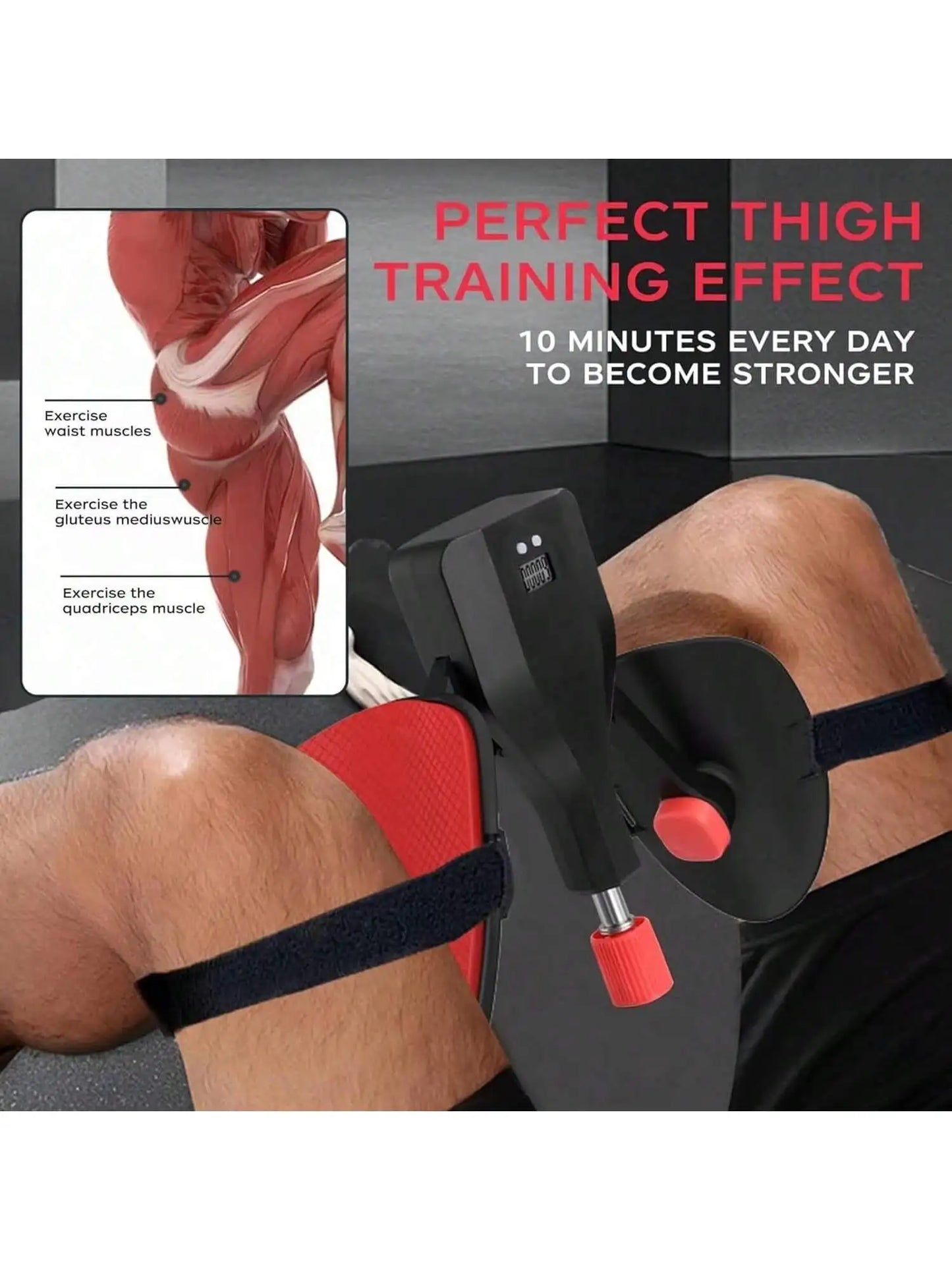 Portable Adjustable Thigh Master Kegel Trainer With Resistance Bands