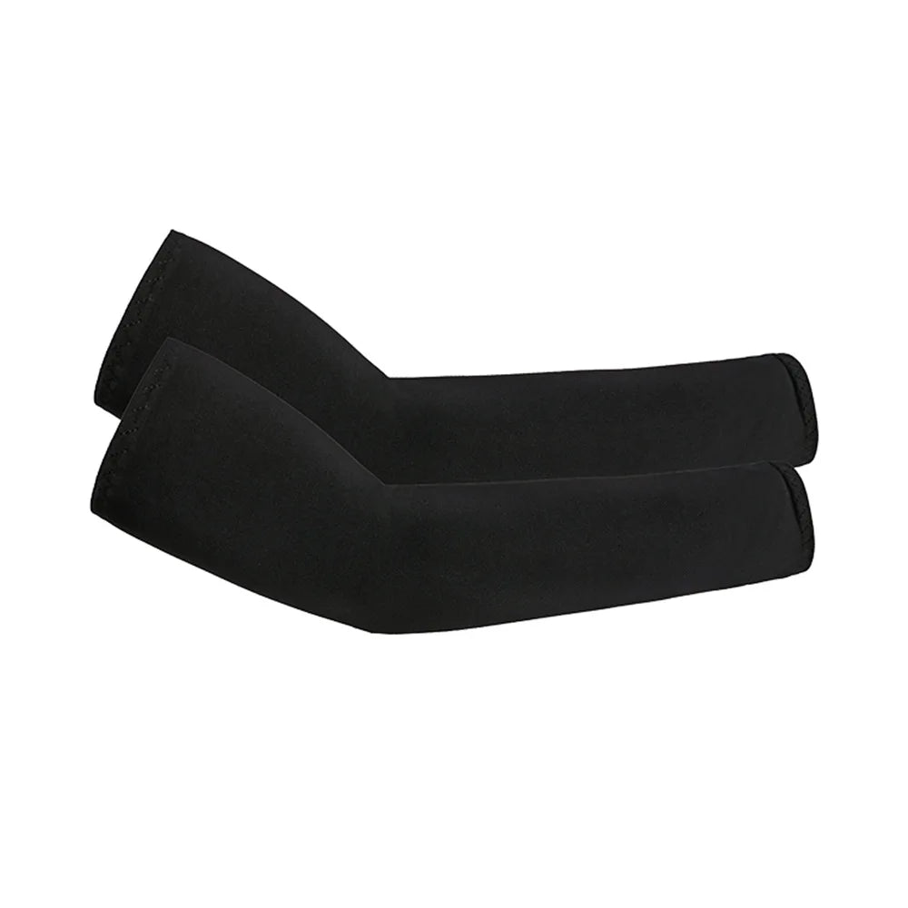 Unisex Cooling Arm Sleeves UV Sun Protection For Running