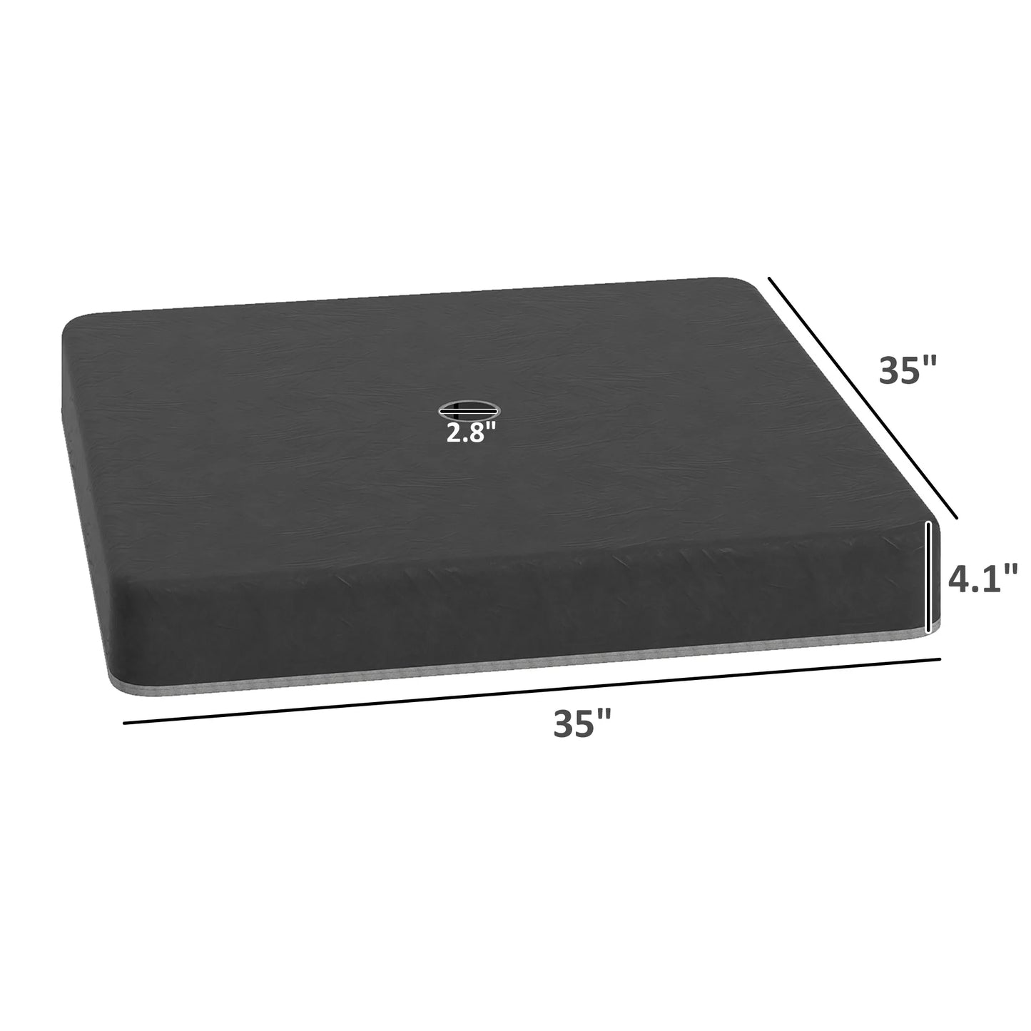 Outsunny 176 Lbs Offset Cantilever Umbrella Base Weight Set