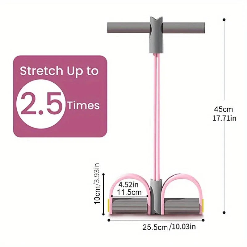 Adjustable Pedal Resistance Band For Full Body Home Gym