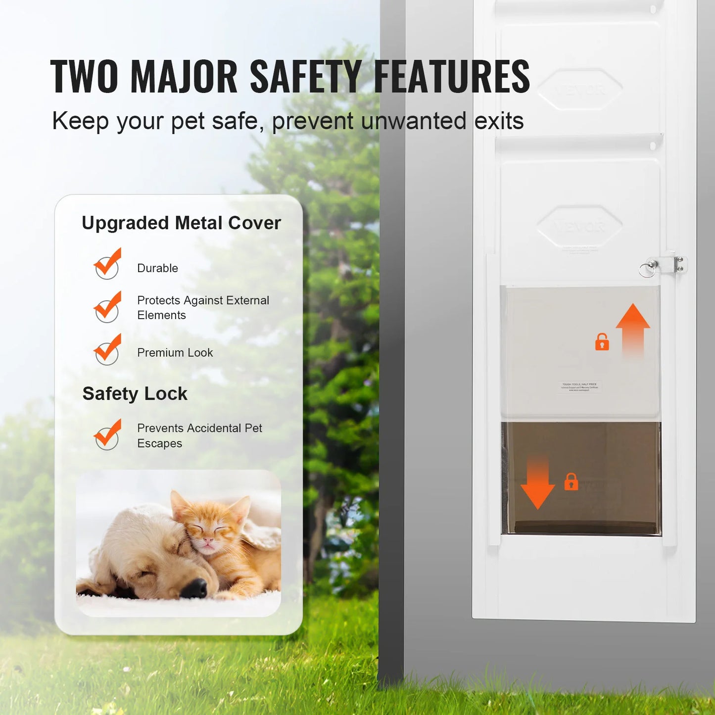 Dog Door For Sliding Glass Door Adjustable Height Pet Door