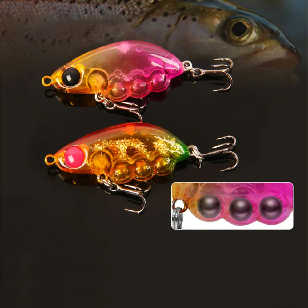 Sinking Minnow Lure With Steel Ball For Perch Trout Bass