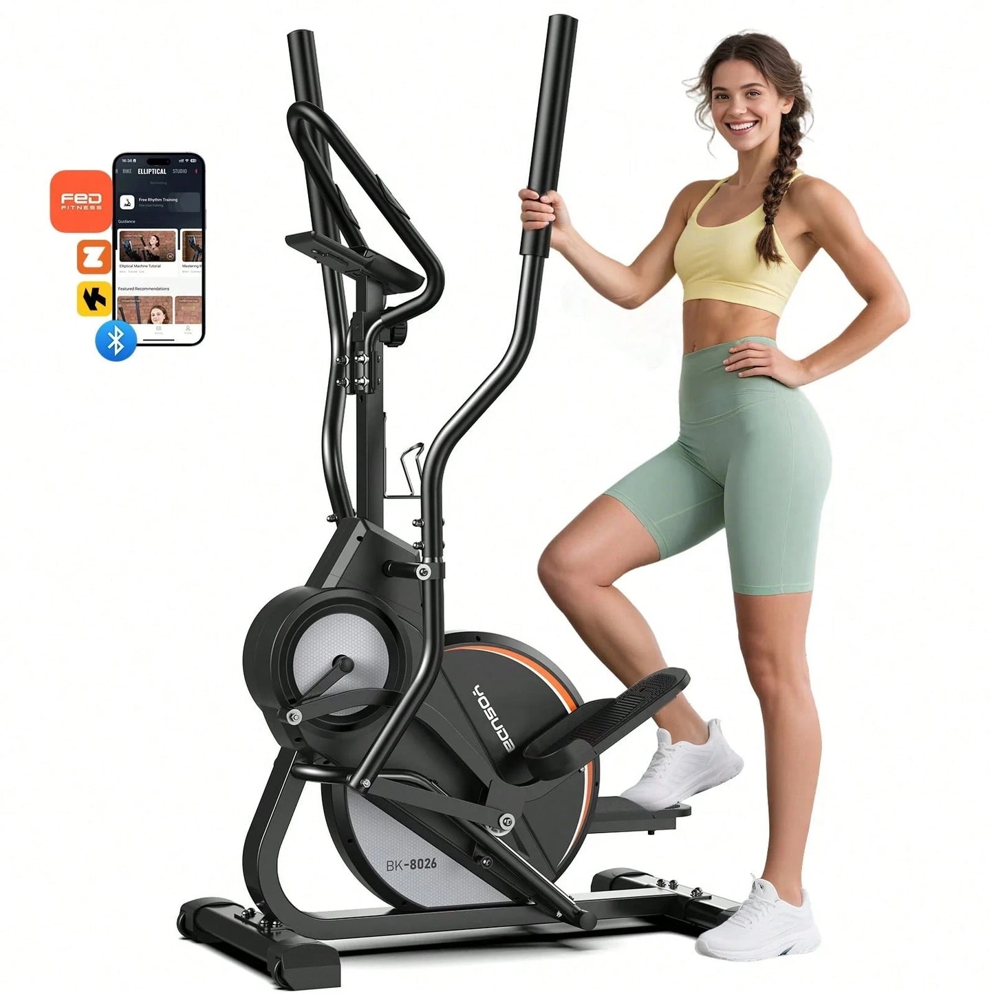 YOSUDA Cardio Climber 3 in 1 Elliptical Cross Trainer