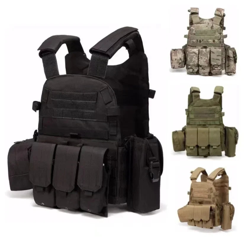 6094 Military Tactical Vest Body Armor Plate Carrier for Airsoft