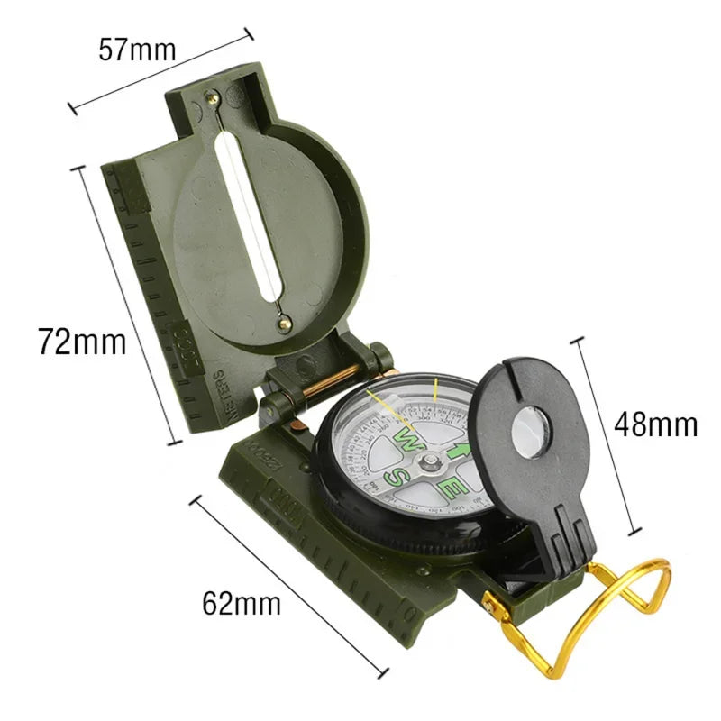 Waterproof Precision Compass For Outdoor Hiking And Mountaineering