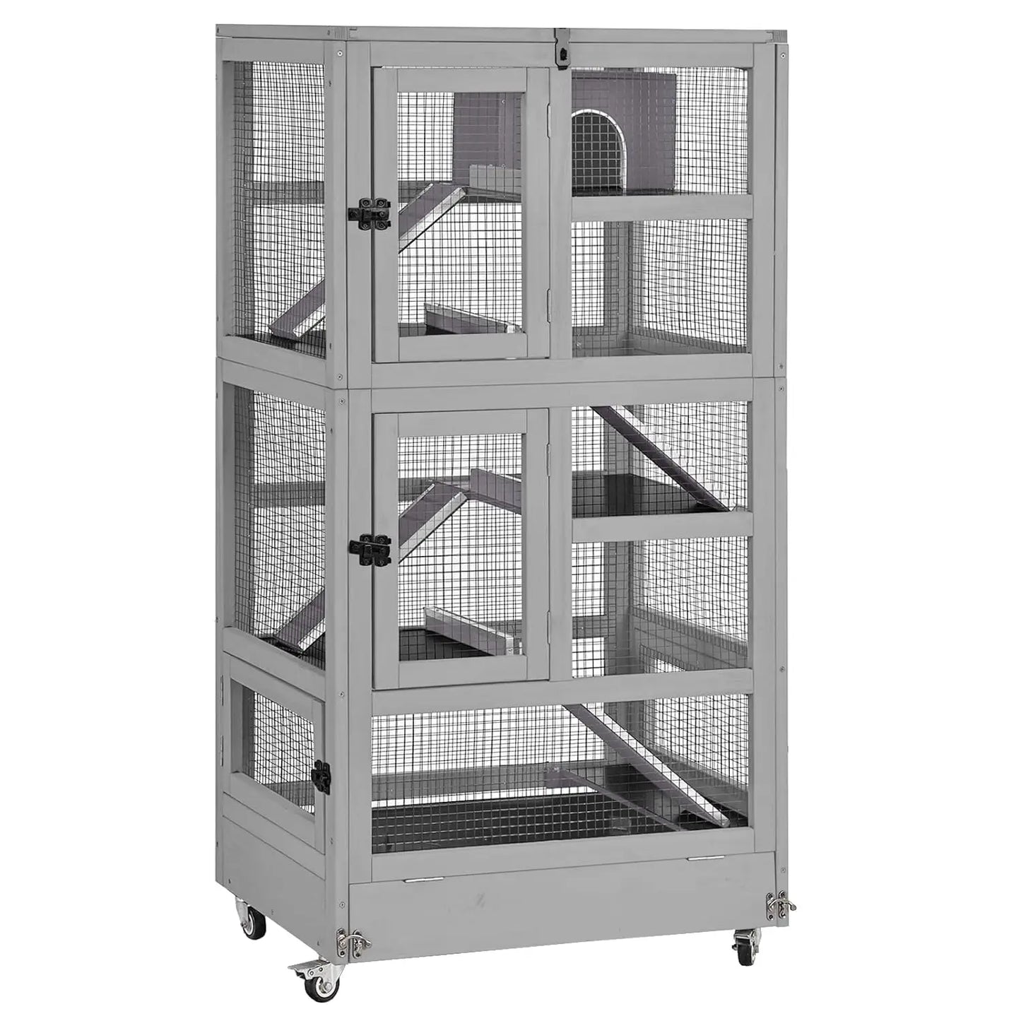 Multi Level Small Animal Cage For Chinchilla Ferret Rat