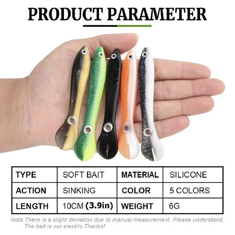 Bionic Soft Bait Lure Kit With Sliding Mechanism Premium