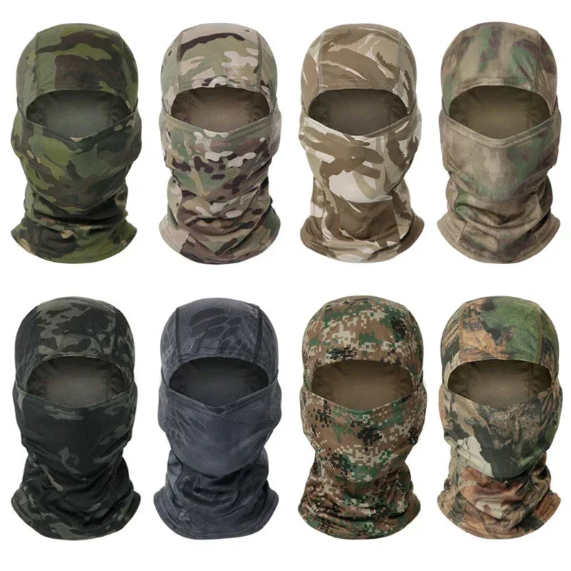 Tactical Camouflage Balaclava Full Face Mask For Outdoor Activities