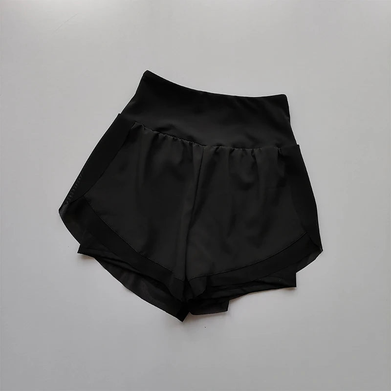 Women’s 2-In-1 Quick-Dry Mesh Shorts Running And Yoga