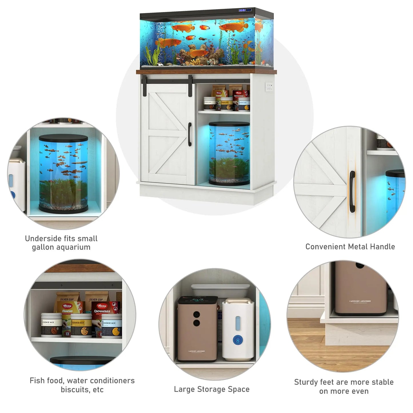 Heavy Duty Aquarium Stand For Aquariums And Terrariums