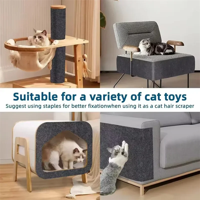 Cat Scratcher Sofa Protector Self Adhesive Scratch Pad Mat