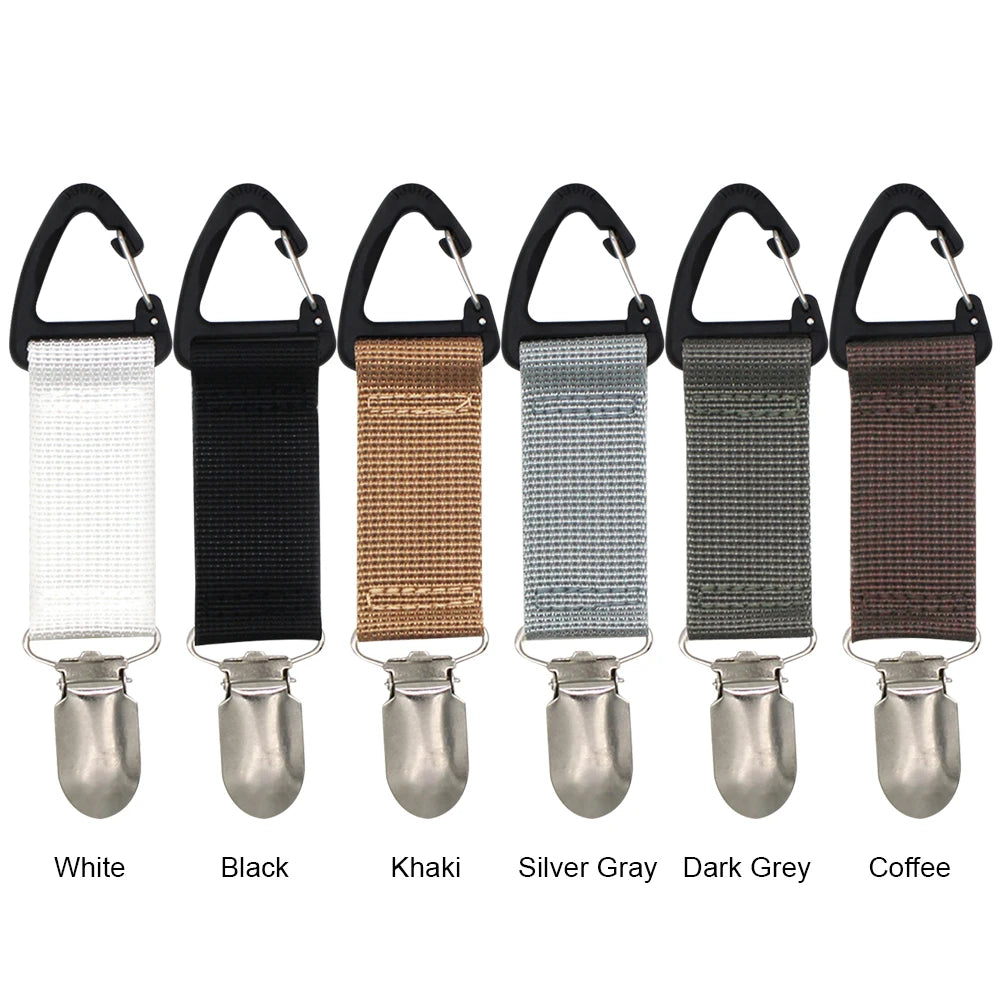 Hat Keeper Clip Universal Canvas Portable Hat Holder For Travel