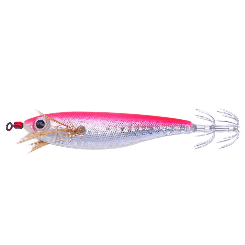 Cuttlefish Attracting Lure With Double Hook Glow Octopus Bait