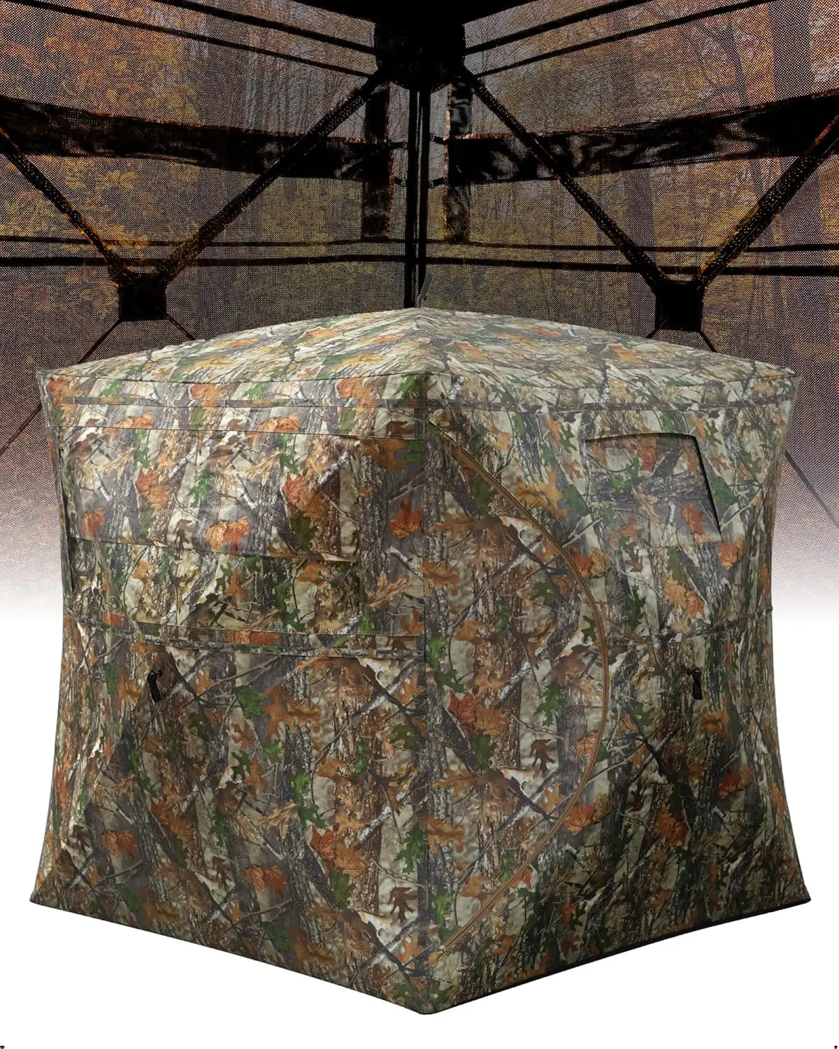 TWISTER.CK Outdoor Pop Up Ground Blind For Hunting With Windows