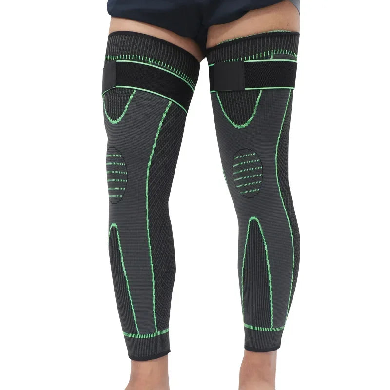 Arthritis Relief Knee Support Sleeve Long Compression Pad For Running And Sports