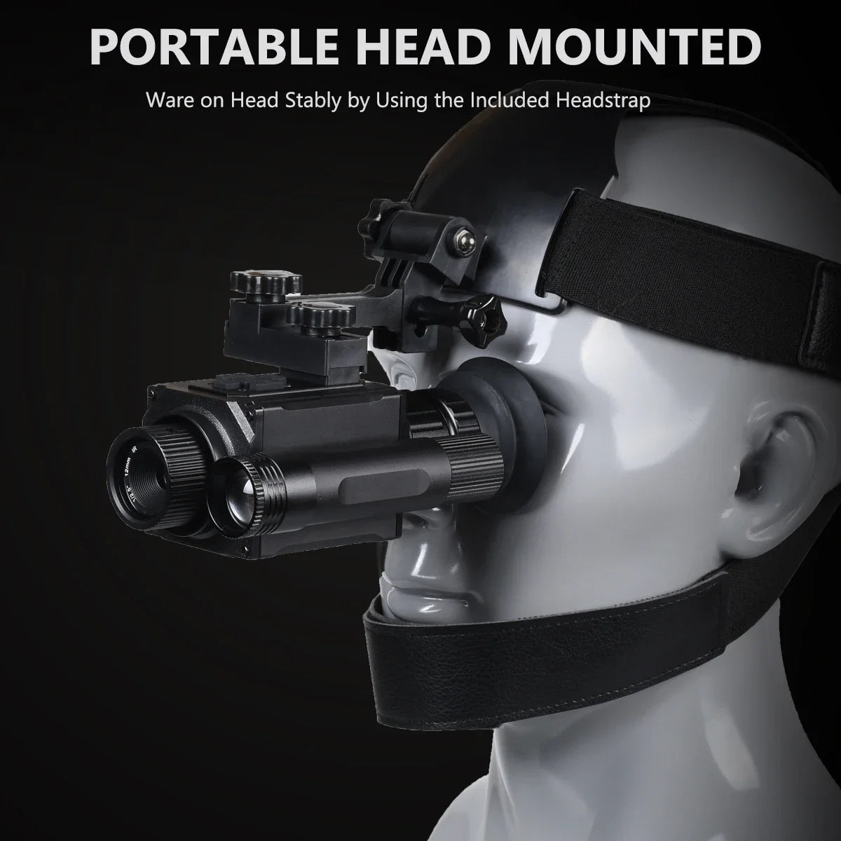 Megaorei HD 1080P Night Vision Goggles 940nm IR 5X Zoom