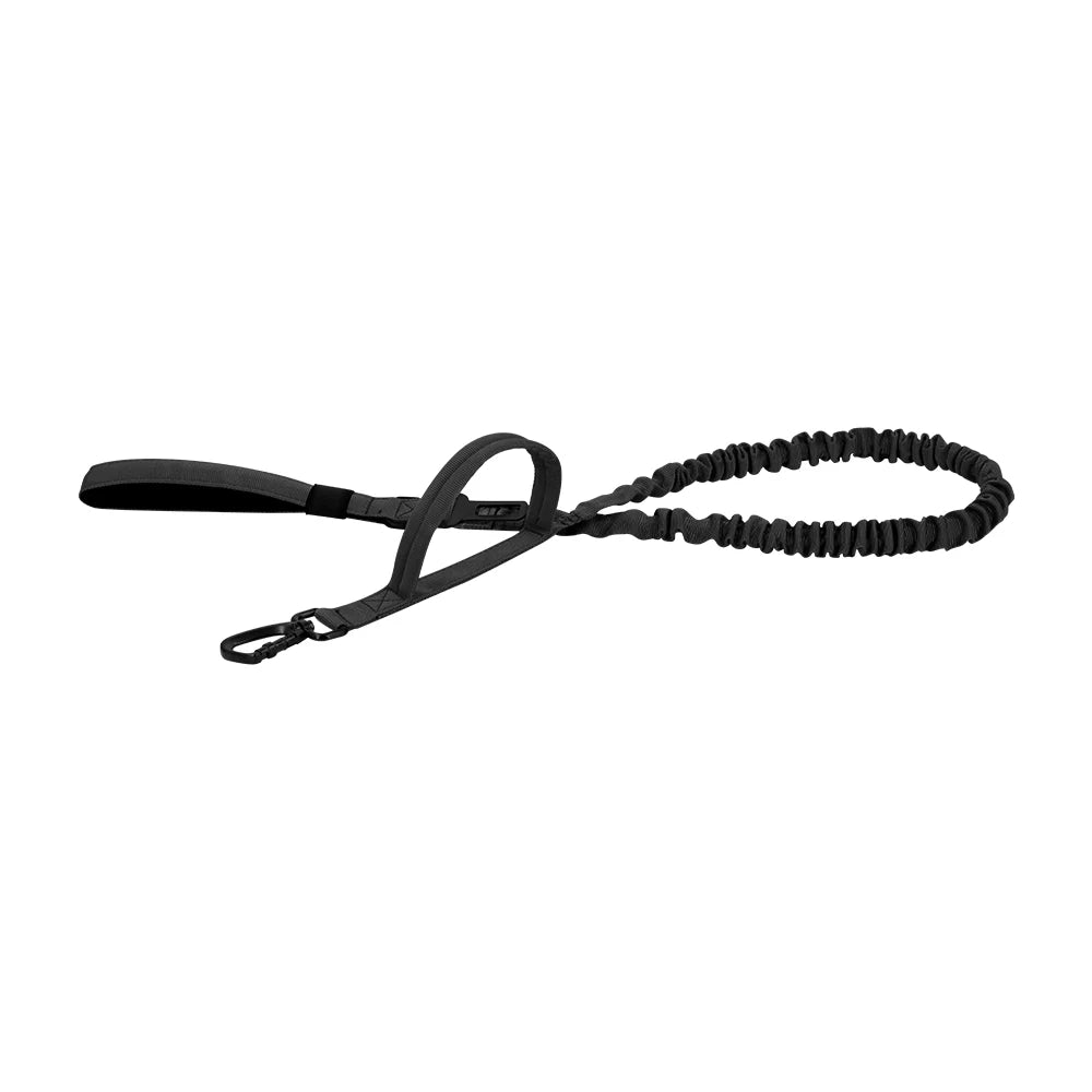 PETRAVEL Military Dog Leash With Quick Release Adjustable Elastic Rope