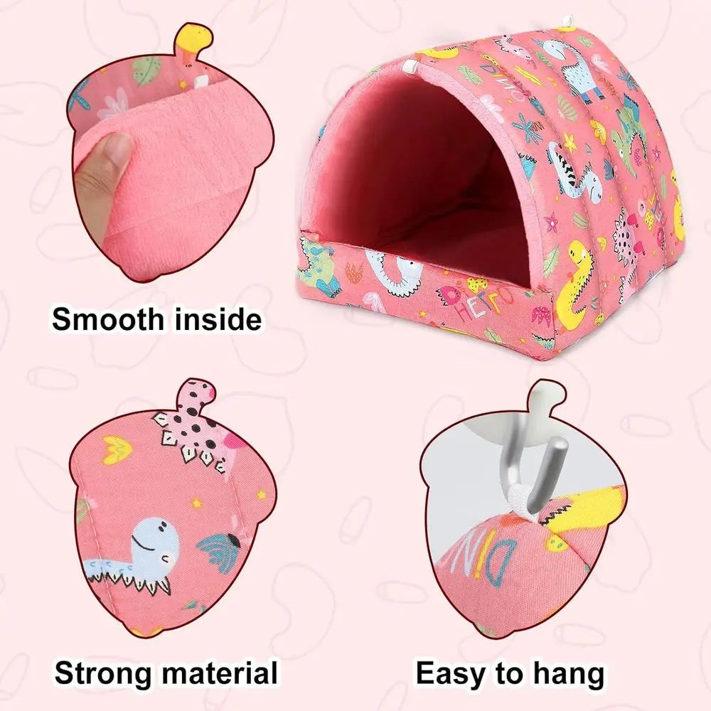 2 Pack Guinea Pig Bed Washable Small Animal House