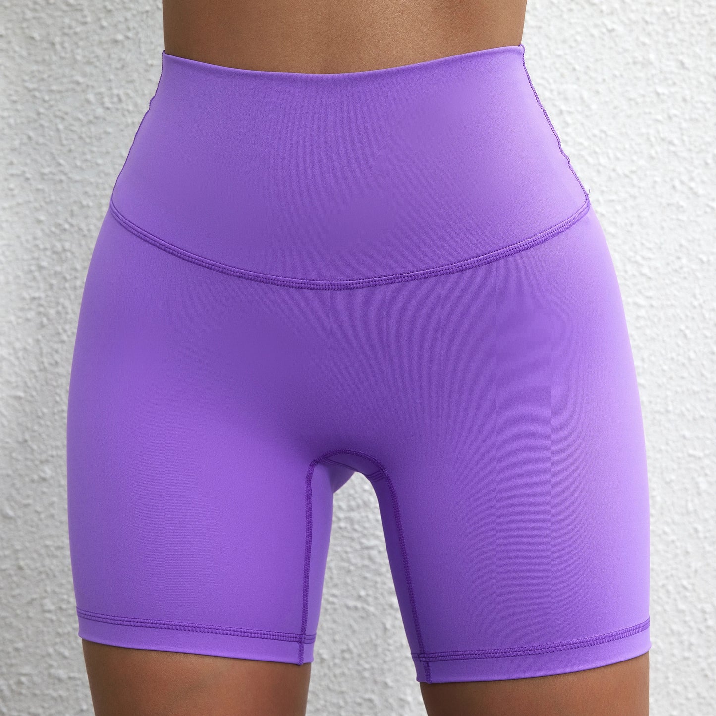 Women High Waist Yoga Shorts With Pocket For Fitness Training