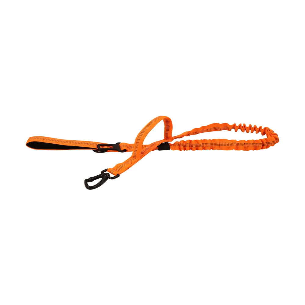 PETRAVEL Military Dog Leash With Quick Release Adjustable Elastic Rope