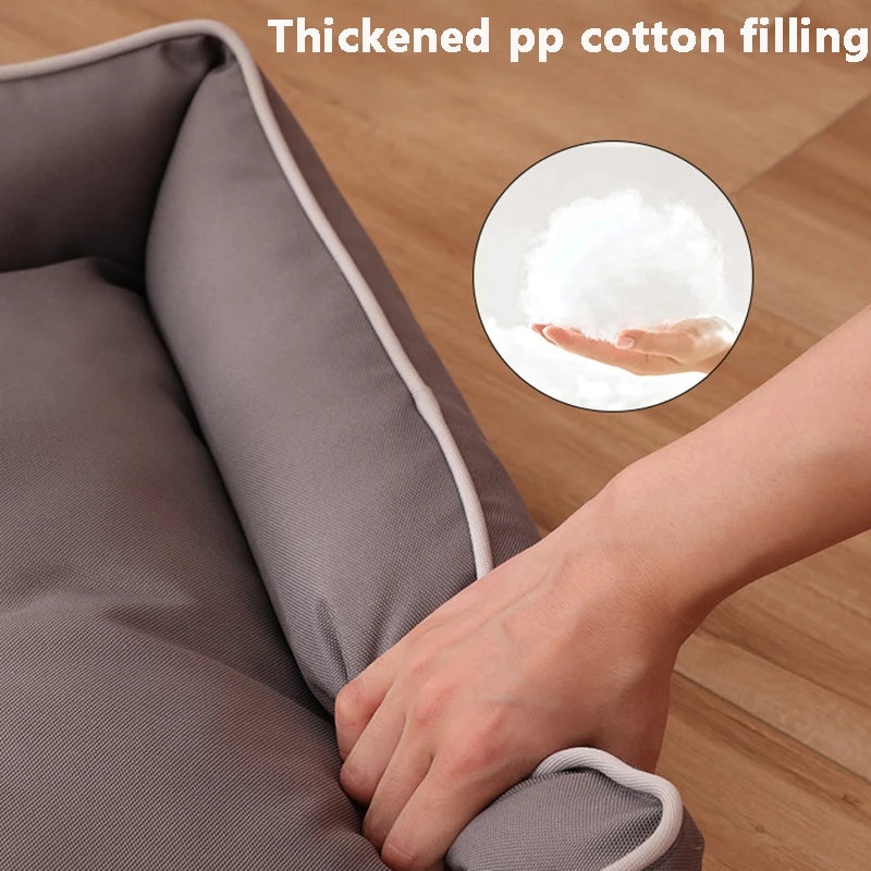 Four Season Square Dog Bed For Dogs Waterproof, Durable