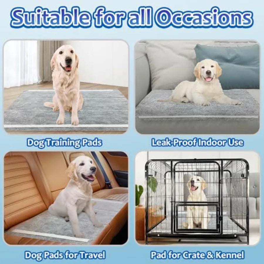Charcoal Dog Pee Pads For Odor Control Disposable Puppy Pads